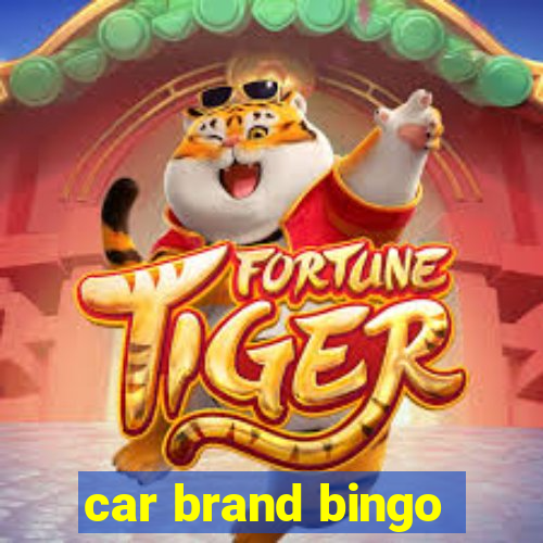 car brand bingo